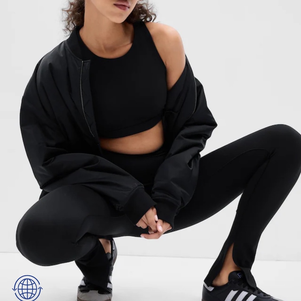 GapFit Recycled Power High Impact Racerback Sports Bra